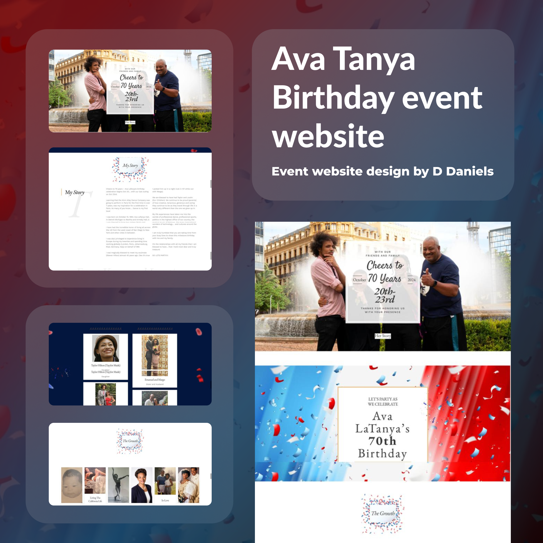 Ava birthday invite